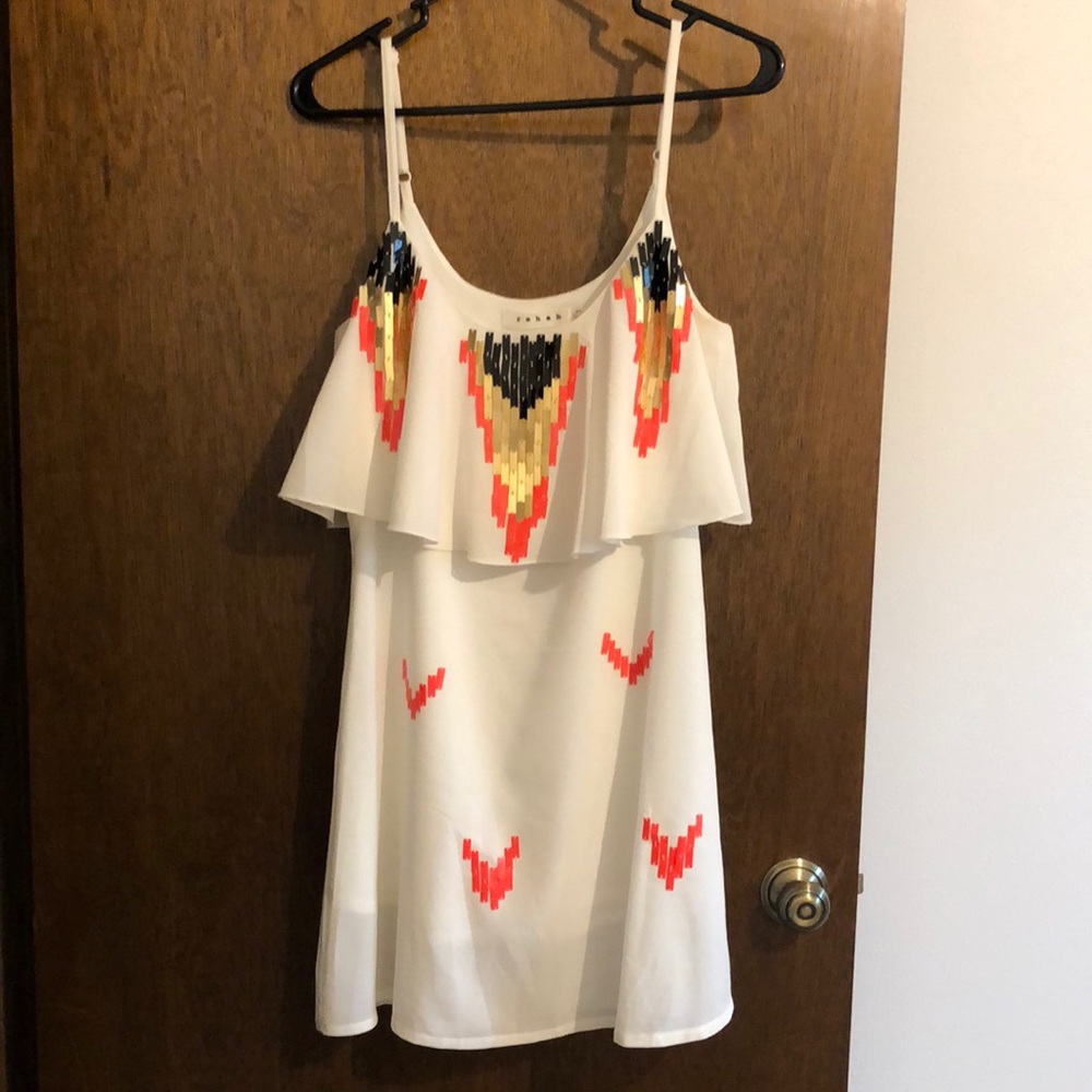 White dress